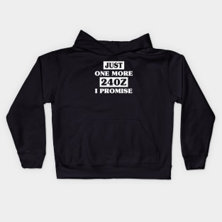 Just one more 240Z I promise; Funny Car Pun Kids Hoodie